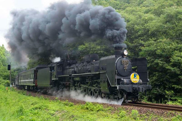 【JR広島駅発】貸切「SLやまぐち号・グリーン車」と須佐で男命イカを食す♪ 日帰り1